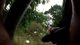 Garota preta de peit ...